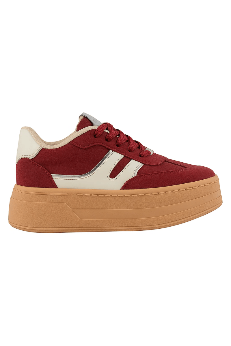 Tenis para Mujer - Gema Vinotinto - Tenis para Mujer