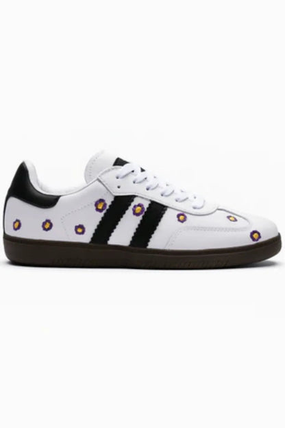 Tenis Mujer Kyoto – Blanco Floral - Tenis para Mujer