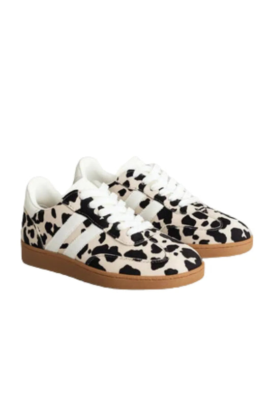Tenis Mujer Dallas – Cow Print Negro Cielito shoes