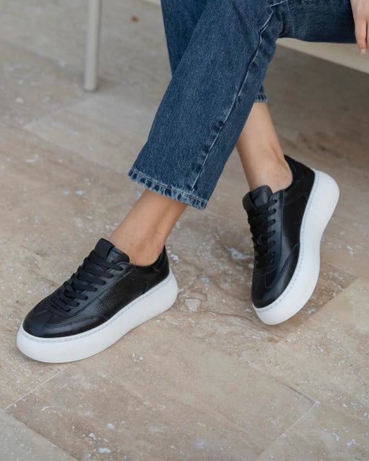 Tenis para Mujer Ámsterdam – Negro - Tenis para Mujer