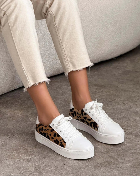 Tenis Mujer Nairobi –Blanco/Print - Tenis para Mujer