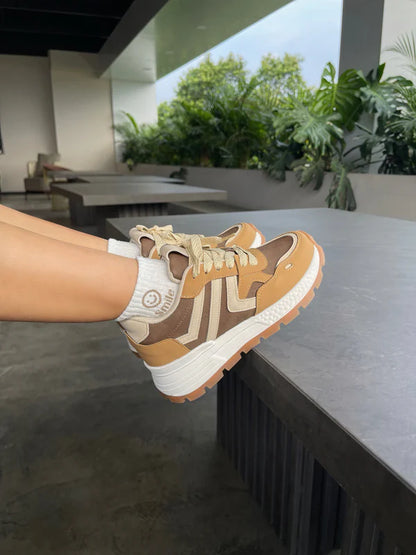Tenis para Mujer- Bellota Beige