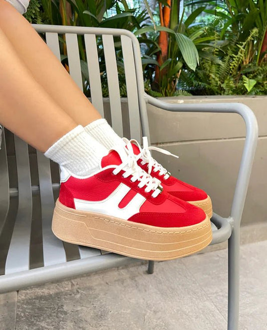 Tenis para Mujer - Gema Rojo - Tenis para Mujer