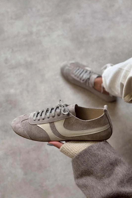 Tenis para Mujer-Noaah Gris/Blanco