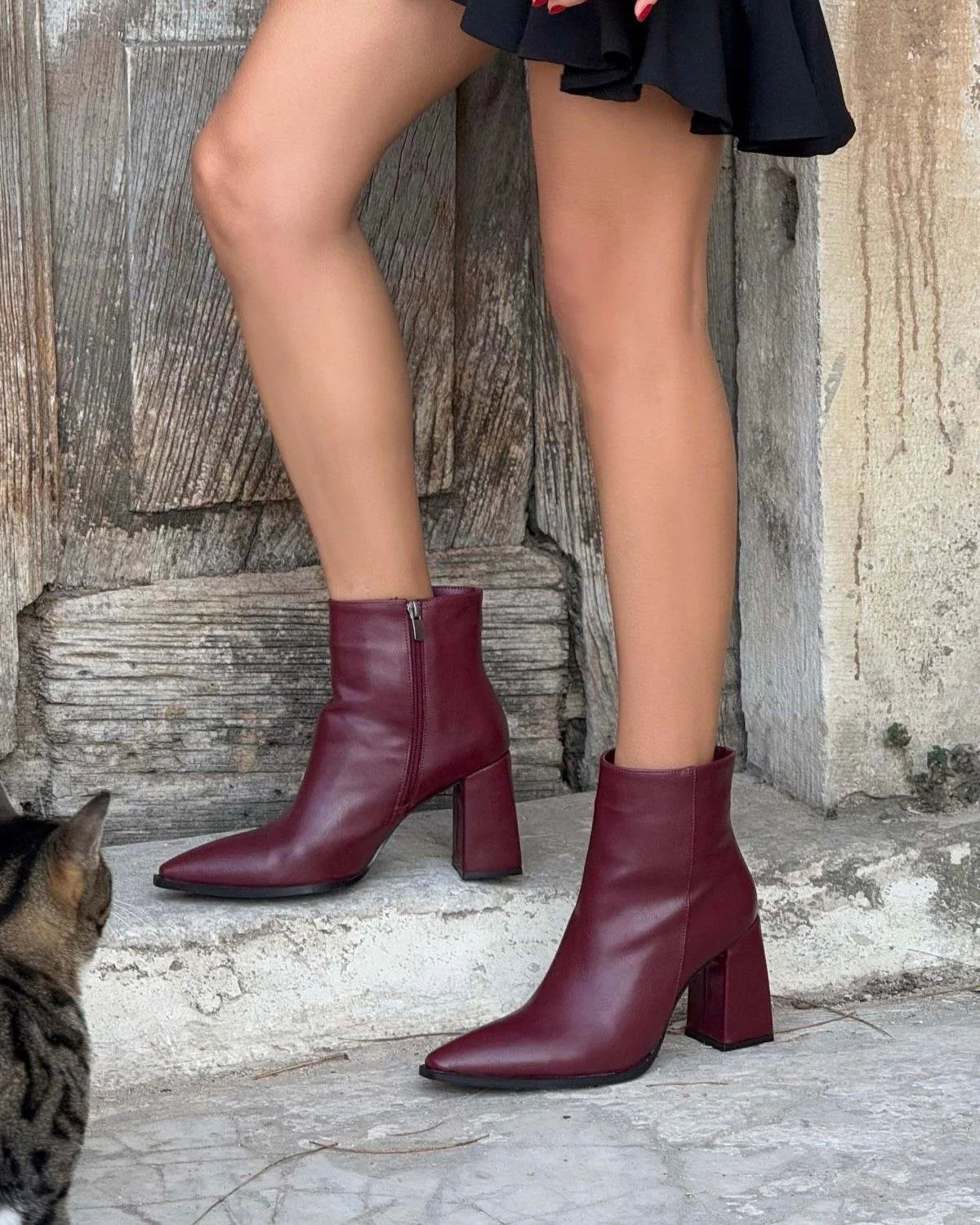 Botin Para Mujer Vino - Brianna - Tenis para Mujer