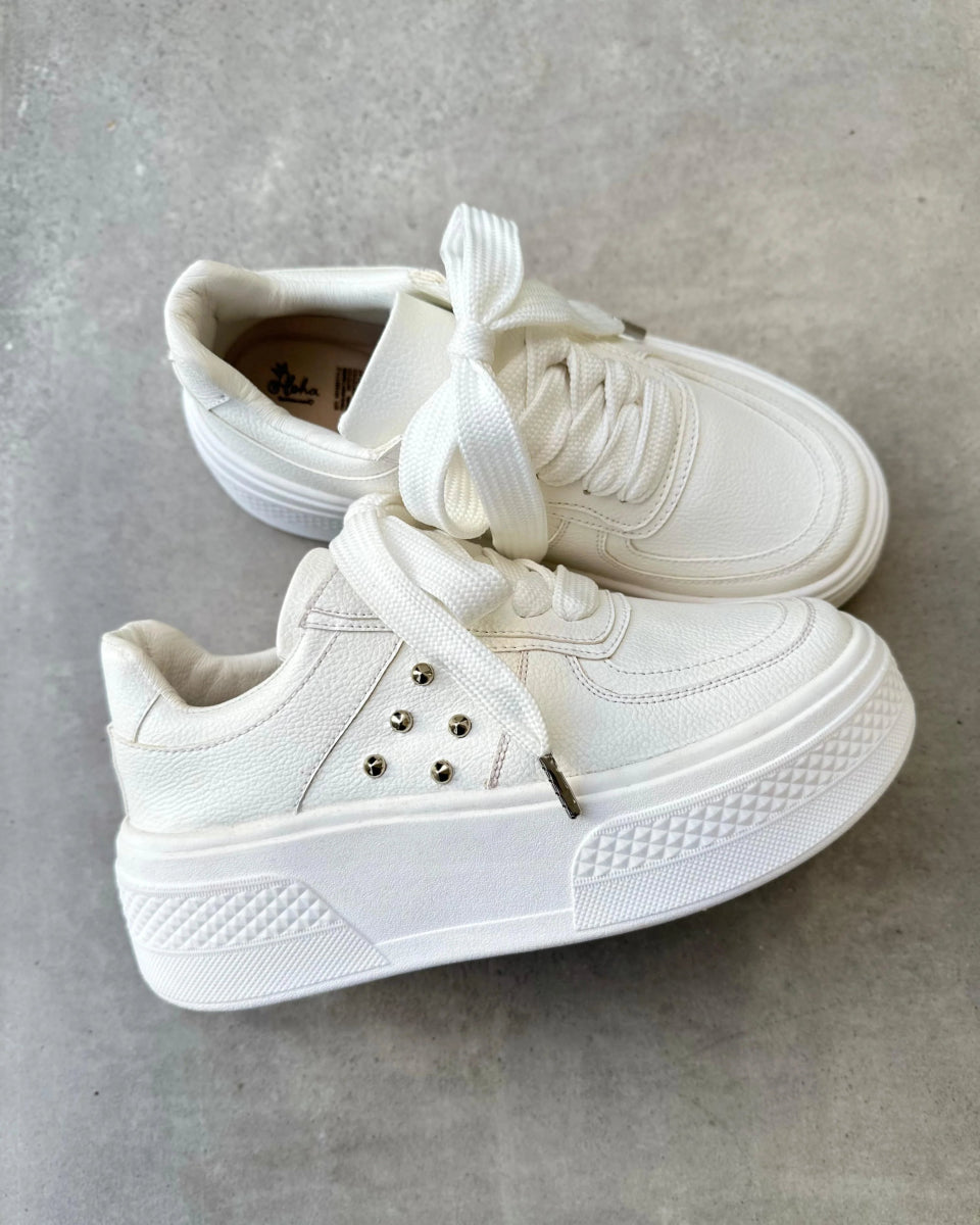 Tenis para Mujer Blancos Marbella – Diseño clásico y cómodo - Tenis para Mujer