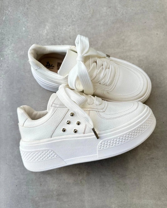 Tenis para Mujer Blancos Marbella – Diseño clásico y cómodo - Tenis para Mujer