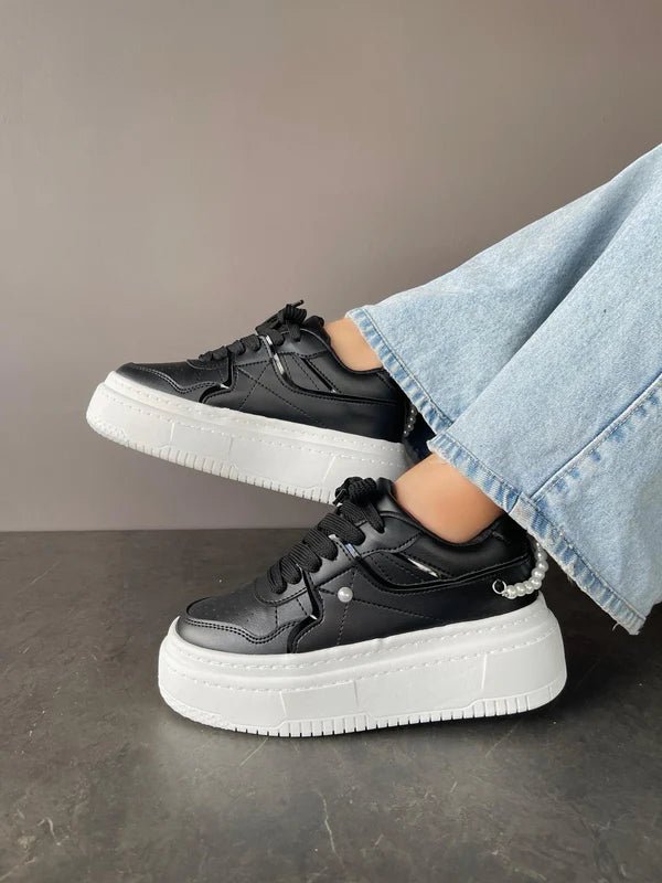 Tenis para Mujer - Perla Negro - Tenis para Mujer