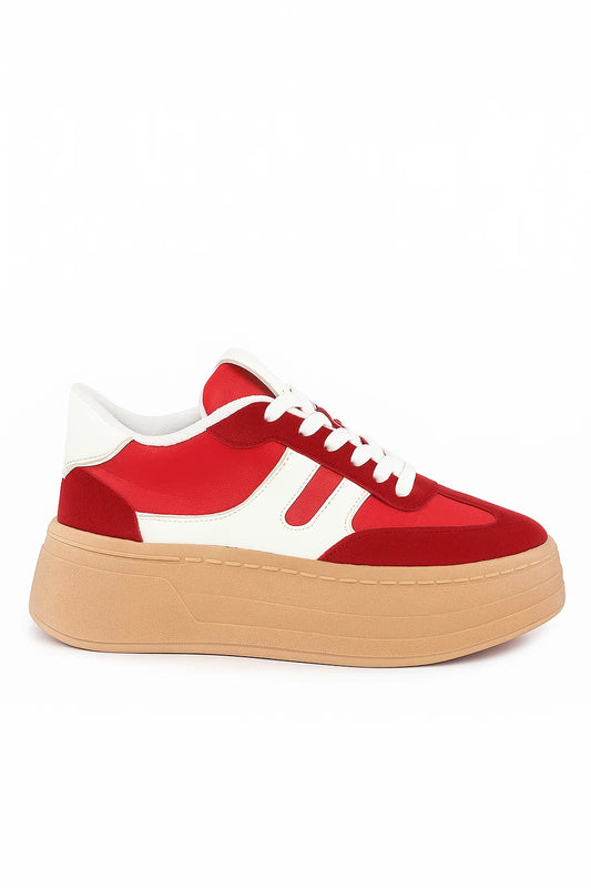 Tenis para Mujer - Gema Rojo - Tenis para Mujer