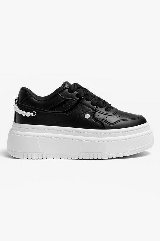 Tenis para Mujer - Perla Negro - Tenis para Mujer
